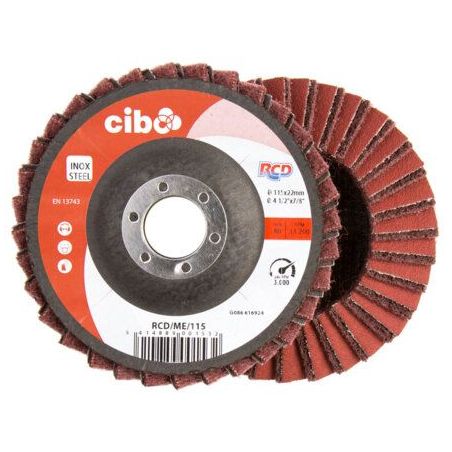 Disque à lamelle de finition RCD/ME/125 CIBO