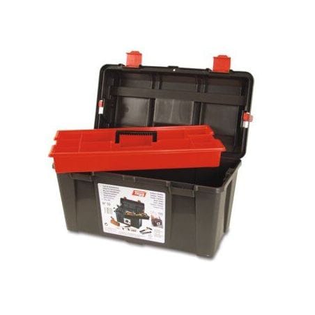 Boïte à outils plastique avec plateau 132001