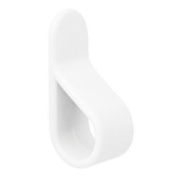 Bouton BELT zamak Blanc mat...