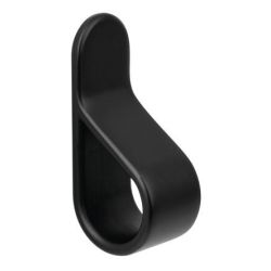 Bouton BELT zamak Noir mat...