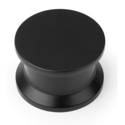 Bouton OH! zamak Noir mat...