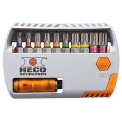 Coffret 11 embouts heco...