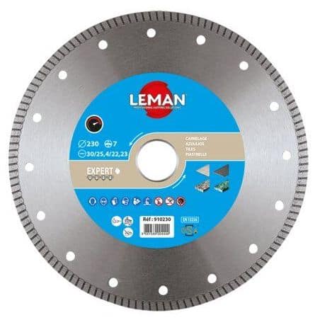 Disque diamant grès cérame 910160 LEMAN