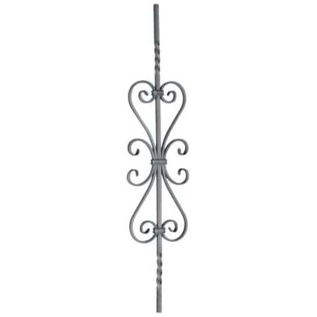 Barreau décoratif Double volute 05.076