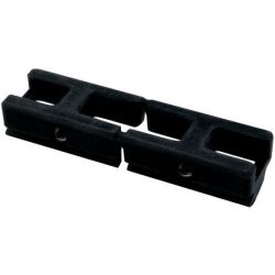 Gâche double polyamide...