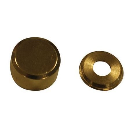 Cache-vis plat Laiton poli 161116L02