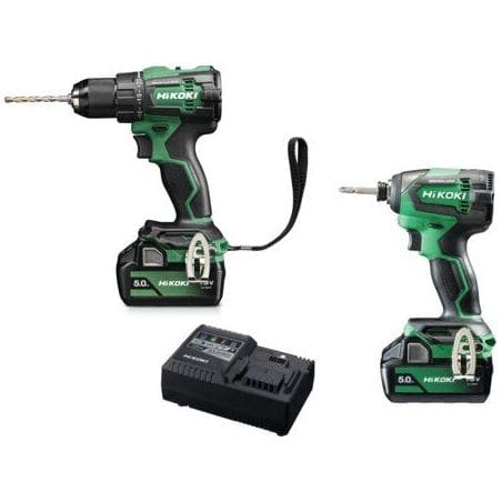 Lot 2 outils 18 V KC18DEWCZ HIKOKI