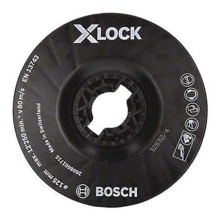 Plateau de ponçage 125 mm X-LOCK  BOSCH
