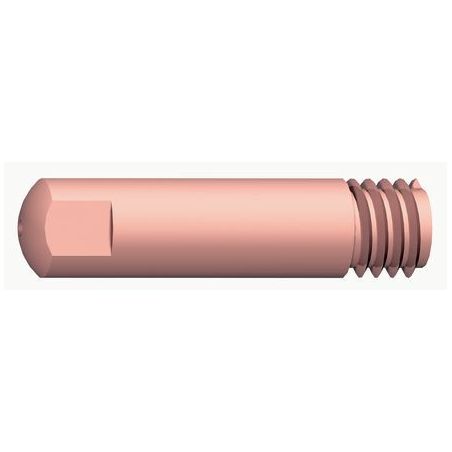 Tube contact cylindrique M6 diamètre 1,0 mm pour torche mig MB15  BINZEL
