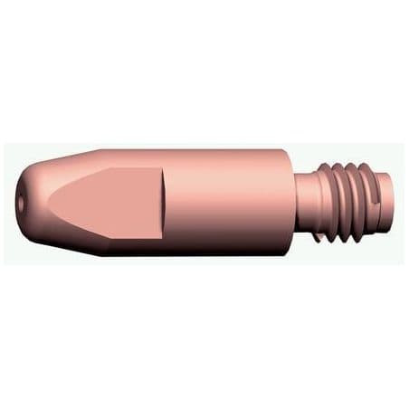 Tube contact M6 diamètre 1,0 pour torche mig M25  BINZEL
