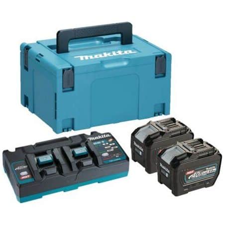Pack 2 batteries + chargeur 40 V  MAKITA