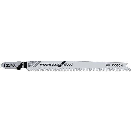 Lames de scie sauteuse bois tendre T 234 X  BOSCH