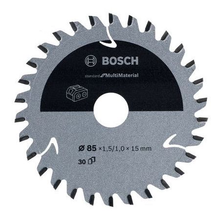 Lame de scie circulaire pour machine sans fil Multimatériaux  BOSCH
