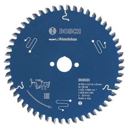Lame de scie circulaire aluminium / PVC  BOSCH