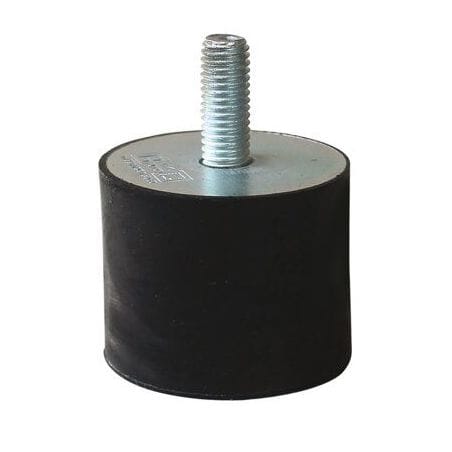 Butoir cylindrique goujon fileté