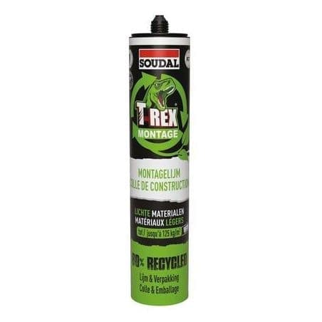 Colle T-Rex pour matériaux légers Cartouche  SOUDAL