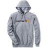 Sweat à capuche gris 100074  CARHARTT