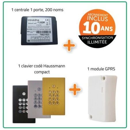 Clavier à code Haussmann Compact  INTRATONE