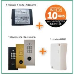 Clavier à code Haussmann +...