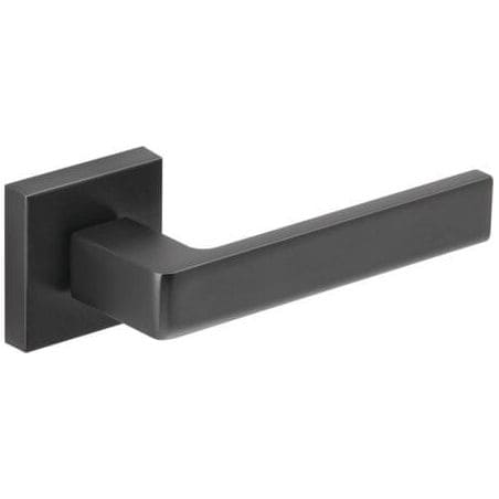 Ensemble sur rosace carrée KRISTINA Finition noir mat  ENDEX