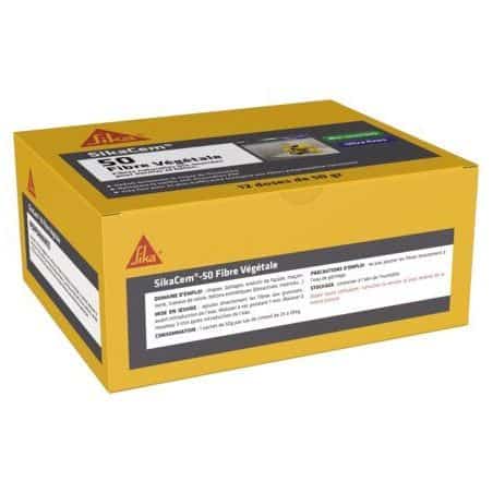 SikaCem® 50 Microfibres végétale Boite  SIKA