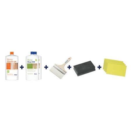 Lot vitrification pour escalier BONA