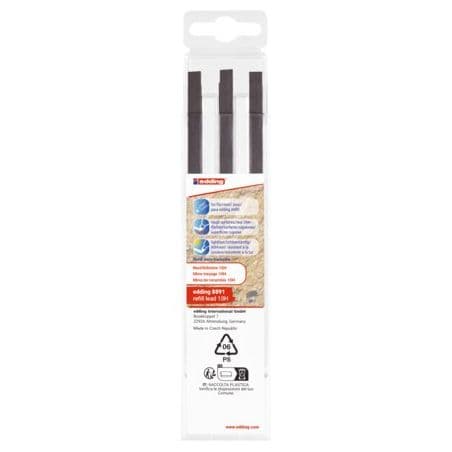 Mine de rechange pour porte-mine corps alu Mine 10H 4-8891-6097 EDDING