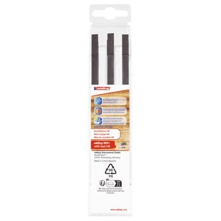 Mine de rechange pour porte-mine corps alu Mine HB 4-8891-6090 EDDING