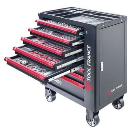 Servante 8 tiroirs avec 400 outils TFTT-400