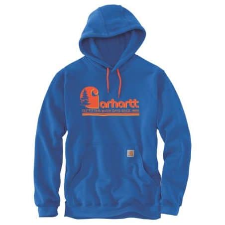 Sweat à capuche 106498 bleu CARHARTT