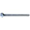 Vis métaux tête cylindrique large pozidriv Acier zingué blanc