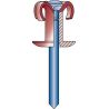Rivet éclaté aluminium / acier tête plate Tête laquée blanche RAL 9010 10710048120-71910-1 HONSEL