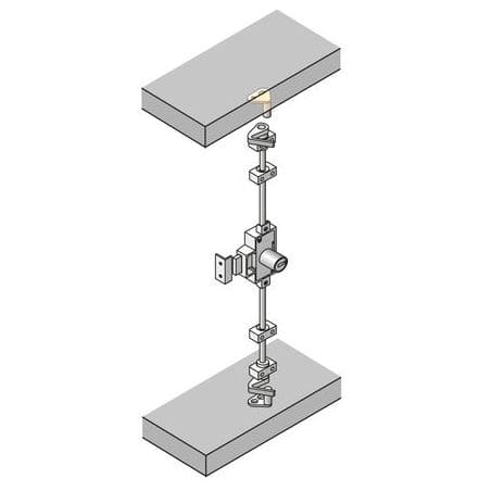 Serrure à espagnolette à cylindre Z23LEHMANN