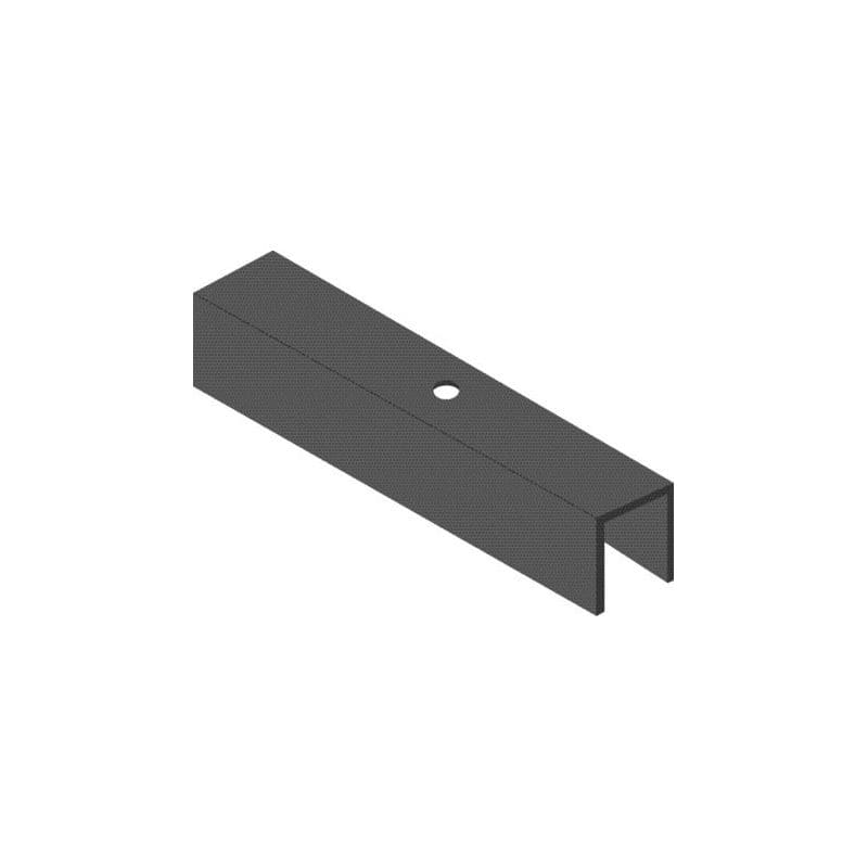 Rail bas à encastrer pour système 2200 / 40 2200/4A