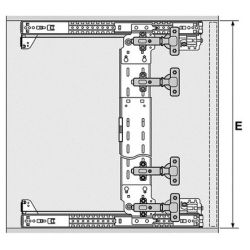 Kit barres de liaison support de charnières 81020590 ACCURIDE