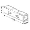 Connecteur 2273 inline 2773-2401 WAGO