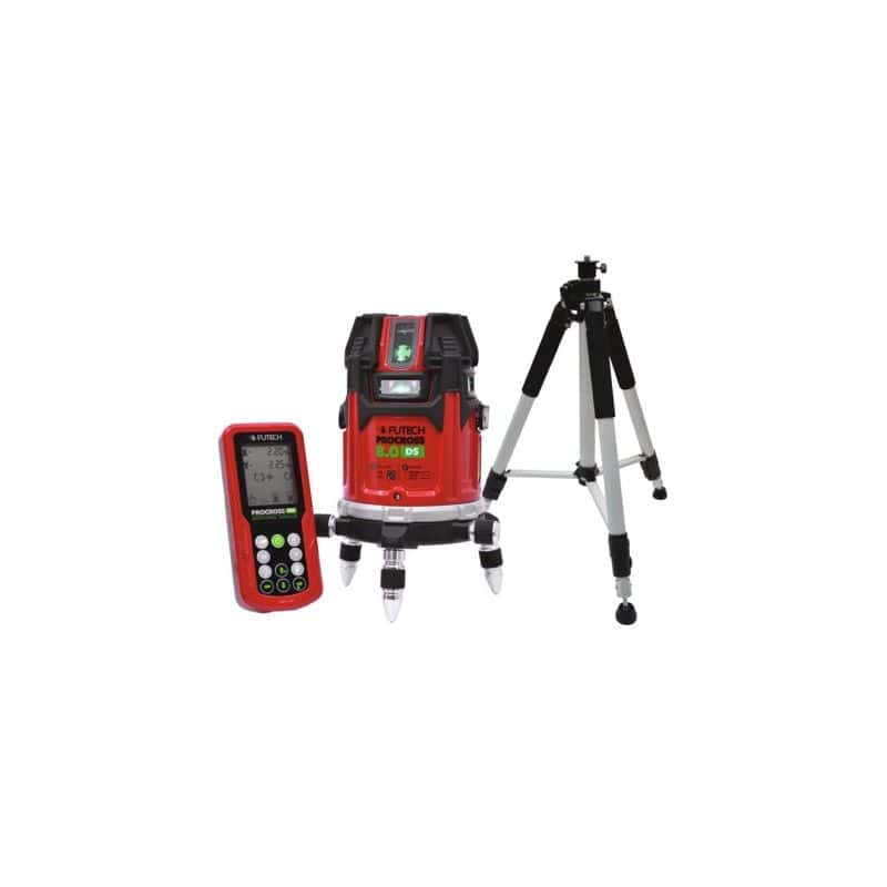 Niveau laser 8 lignes vert PROCROSS 8.0 DS + Trépied044.80G-P FUTECH