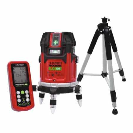 Niveau laser 8 lignes vert PROCROSS 8.0 DS + Trépied  044.80G-P FUTECH