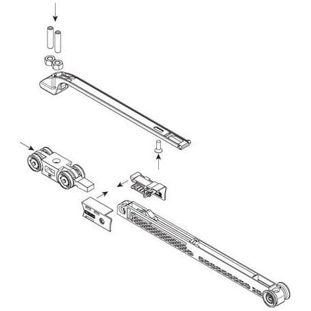 Kit amortisseur pour système 400 / 80 kg 0400 ABS BK KRONA KOBLENZ