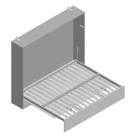 Lit escamotable horizontal Aladino 1 420 x 2 020 mm NULL