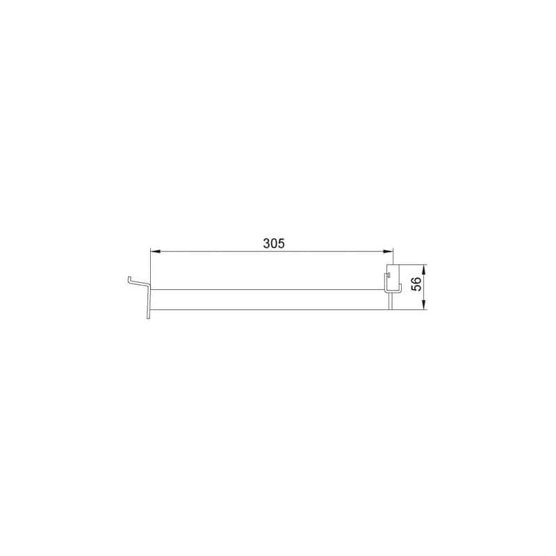 Support barre de penderie loft 1 LHSUPBP SOFADI