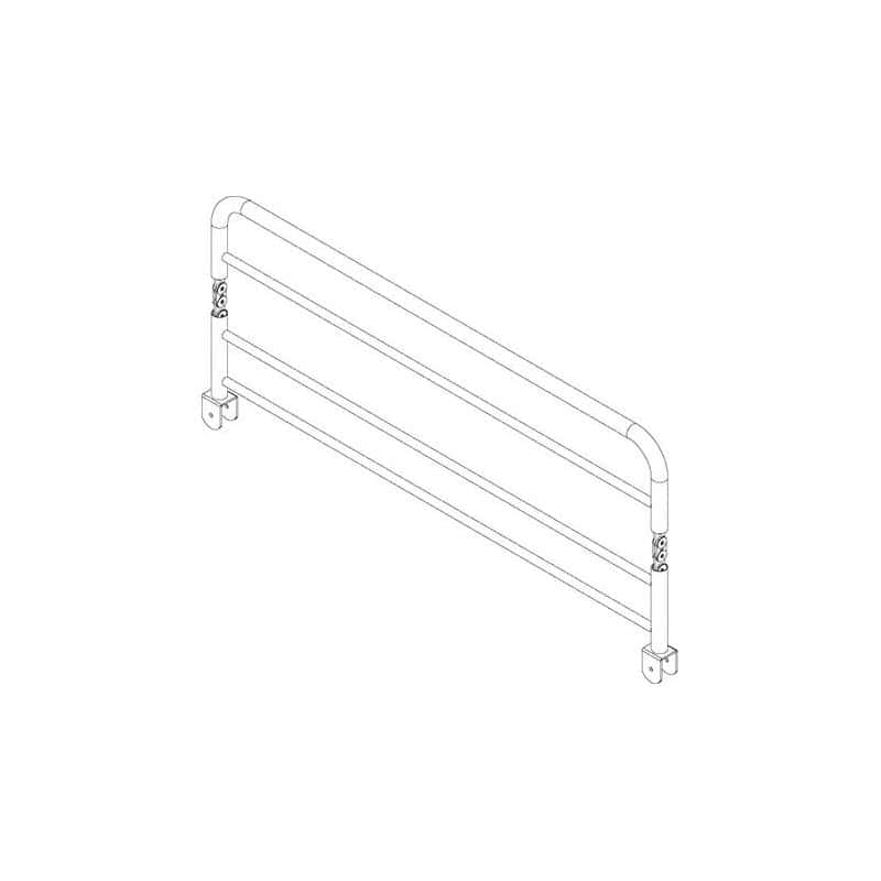 Barrière pliable pour lit Silvy superposé AAO0383
