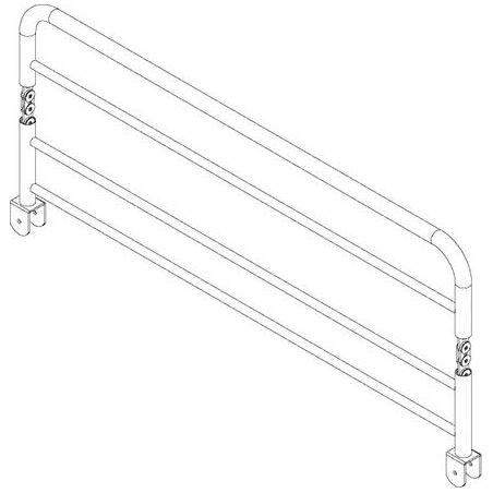 Barrière pliable pour lit Silvy superposé AAO0383
