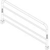 Barrière pliable pour lit Silvy superposé AAO0383