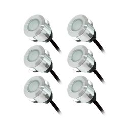Lot de 6 spots LED blanc...