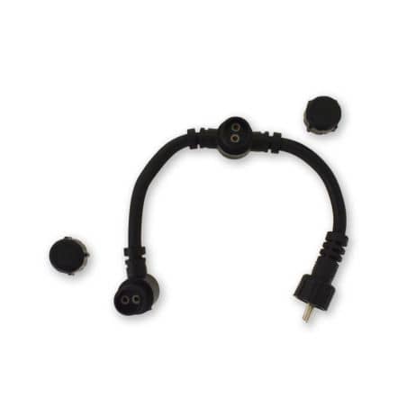 Connecteur en té pour kit sport terrasse TERRASSO Miidex