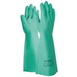 Gant nitrile vert 45 cm