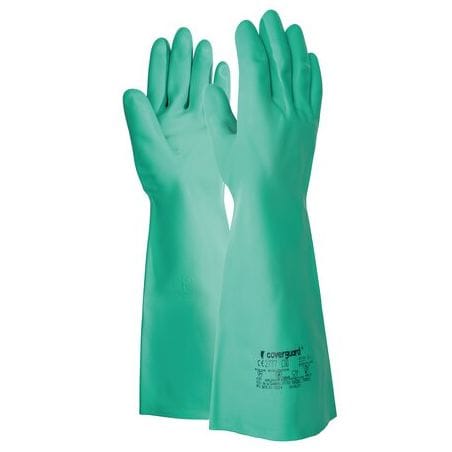 Gant nitrile vert 45 cm