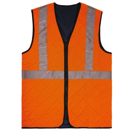 Gilet rafraichissant orange HV KIPCOOL T2S