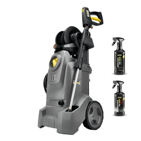 Nettoyeur haute pression P HD 4/10 CLASSIC + 1 nettoyant jantes OFFERT + 1 nettoyant carrosserie OFFERT KARCHER